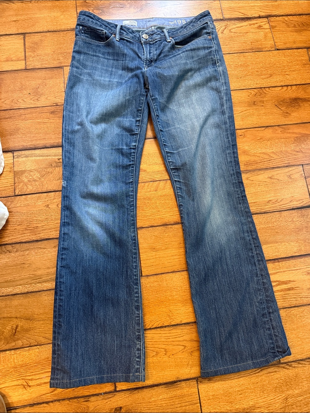 GAP Women's Medium Blue Flare Jeans